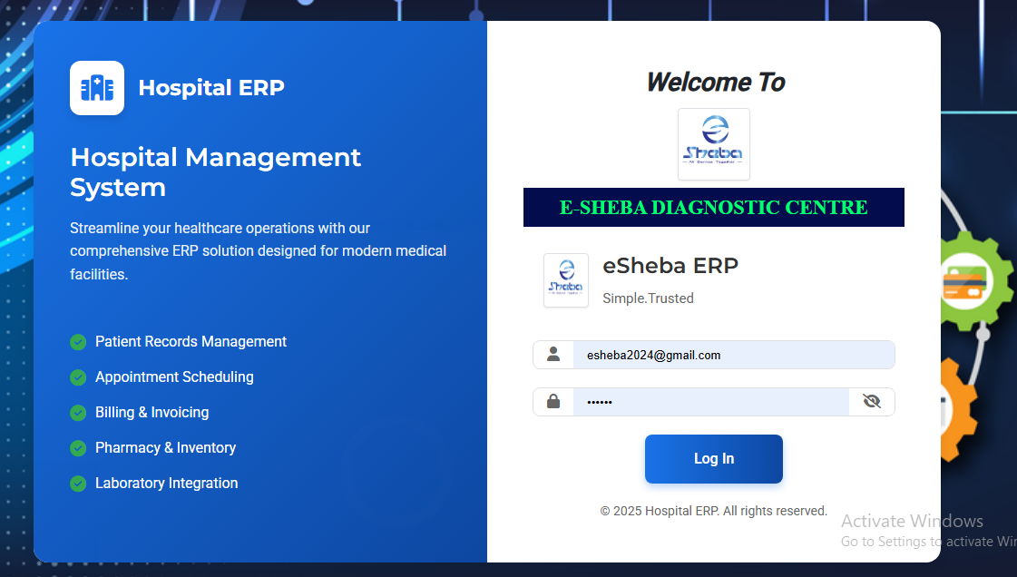 Hospital ERP