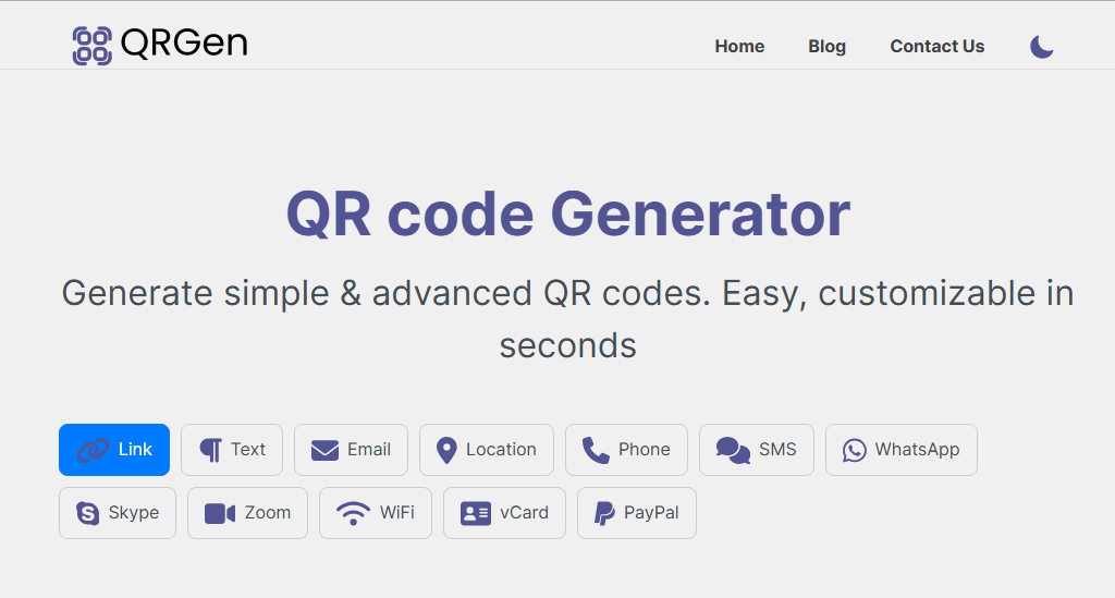 QR code Generator